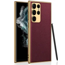 قاب گوشی Samsung Galaxy S23 Ultra 5G طرح چرم لوکس