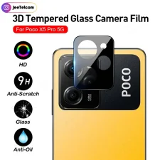 گلس محافظ لنز گوشی Xiaomi Poco X5 Pro 5G مدل شیشه ای 3D