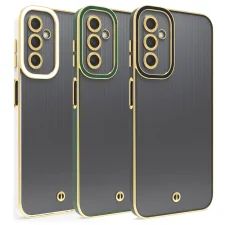 قاب اورجینال الکتروپلیتینگ Samsung Galaxy A14 مدل دور طلایی Space