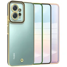 قاب اورجینال الکتروپلیتینگ Xiaomi Redmi Note 12 4G مدل دور طلایی Space