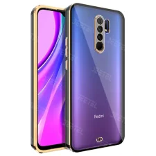 قاب اورجینال الکتروپلیتینگ Xiaomi Redmi 9 مدل دور طلایی اسپیس