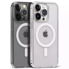 قاب اورجینال مگ سیف برای گوشی IPHONE 14 Pro تمام شفاف (پک اپل استوری)