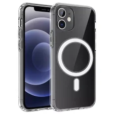 قاب اورجینال مگ سیف برای گوشی IPHONE 11 تمام شفاف (پک اپل استوری)