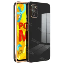 کاور مای کیس گلدلاین برای Xiaomi Poco M3 (الکتروپلیتینگ 6D اورجینال)