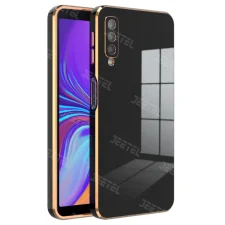 کاور مای کیس گلدلاین برای Samsung Galaxy A7 2018 (الکتروپلیتینگ 6D اورجینال)