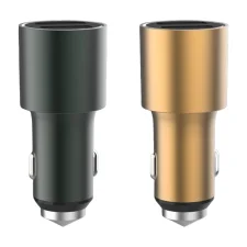 شارژر فندکی فست شارژ خودرو مدل دو پورت 3.1A ال وای زد LYZ LZ03