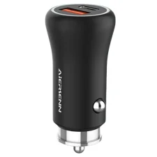 مینی شارژر فندکی دو پورت تایپ سی سوپر فست PD QC3.0 مدل AiERSENN AZ10