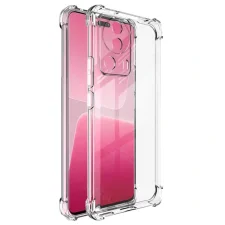 گارد شفاف ایربگ دار برای گوشی Xiaomi 13 Lite مدل ژله ای محافظ لنزدار