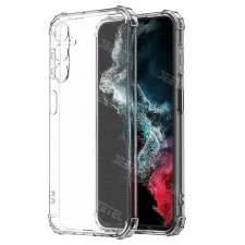 گارد شفاف ایربگ دار برای گوشی Samsung Galaxy A24 مدل ژله ای محافظ لنزدار