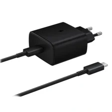 آداپتور توربو فست شارژ 45 وات سامسونگ (به همراه کابل USB-C)