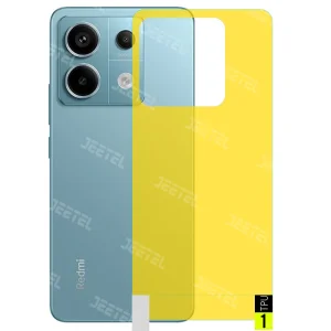 برچسب نانو پشت گوشی Xiaomi Redmi Note 13 5G مدل فول کاور شفاف آنتی شوک