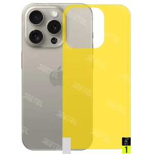 برچسب نانو پشت گوشی IPHONE 15 Pro مدل شفاف آنتی شوک