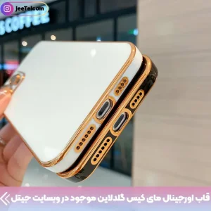 کاور مای کیس گلدلاین برای Xiaomi Redmi 13C (الکتروپلیتینگ 6D اورجینال)