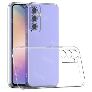 قاب شفاف گوشی Samsung Galaxy A35 مدل ژله ای محافظ لنزدار