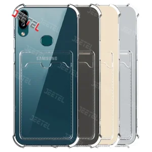 قاب شفاف کپسولی برای گوشی Samsung A10S مدل جاکارتی محافظ لنزدار