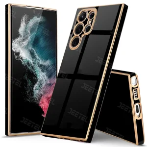 کاور مای کیس گلدلاین برای Samsung Galaxy S24 Ultra (الکتروپلیتینگ 6D اورجینال)