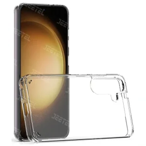 قاب گوشی Samsung Galaxy S24 مدل ژله ای طلقی محافظ لنزدار