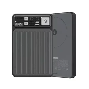 پاوربانک و شارژر بی سیم مدل RECCI RPB-W18 10000mAh