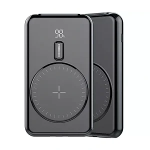 پاوربانک و شارژر بی سیم مگ سیف مدل RECCI RPB-P18 10000mAh
