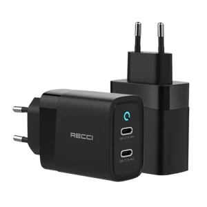 آداپتور 47 وات فست شارژ 3 پین مدل RECCI RC43