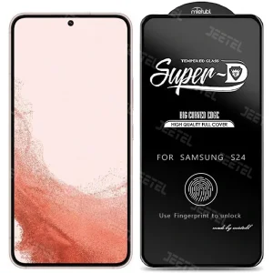 گلس گوشی Samsung Galaxy S24 سوپر فلت فینگرپرینت از برند Mietubl