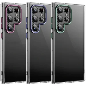 قاب شفاف متال مناسب برای گوشی Samsung Galaxy S24 Ultra