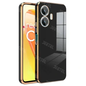 کاور مای کیس گلدلاین برای Realme C55 (الکتروپلیتینگ 6D اورجینال)
