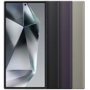 بک کاور چرمی مدل Vegan برای Samsung Galaxy S24 Ultra