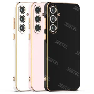 کاور مای کیس گلدلاین برای Samsung Galaxy S24 (الکتروپلیتینگ 6D اورجینال)