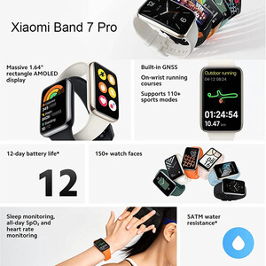 مچ بند هوشمند شیائومی مدل mi Band 7 Pro - ورژن چین