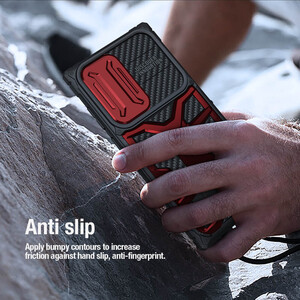 کاور نیلکین مدل Adventurer Pro shock-resistant مناسب برای گوشی موبایل سامسونگ Galaxy S23 Ultra