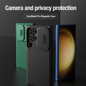 کاور نیلکین مدل CamShield Pro مناسب برای گوشی موبایل سامسونگ Galaxy S24 Ultra