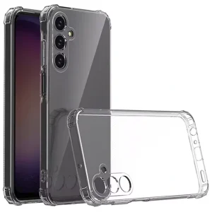 گارد شفاف ایربگ دار برای گوشی Samsung Galaxy A25 مدل ژله ای محافظ لنزدار