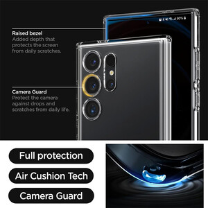 کاور اسپیگن مدل Ultra Hybrid S مناسب برای گوشی موبایل سامسونگ Galaxy S24 Ultra