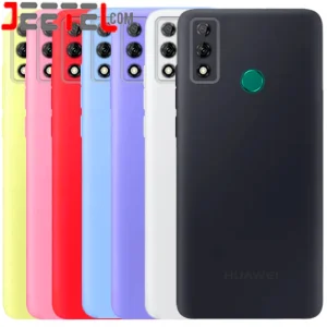 کاور سیلیکونی تک رنگ اورجینال Huawei Y8S مدل پاک کنی اصل (متریال ویتنام)