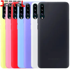 کاور سیلیکونی تک رنگ اورجینال Huawei Y8P