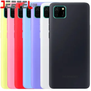 کاور سیلیکونی تک رنگ اورجینال Huawei Y5P مدل پاک کنی اصل (متریال ویتنام)