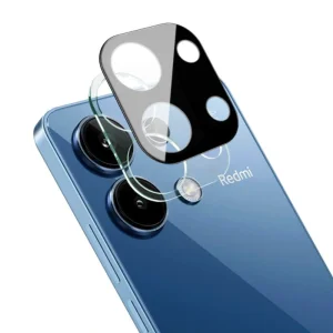 گلس محافظ لنز گوشی Xiaomi Redmi Note 13 4G مدل شیشه ای 3D