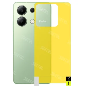برچسب نانو پشت گوشی Xiaomi Redmi Note 13 4G مدل فول کاور شفاف آنتی شوک