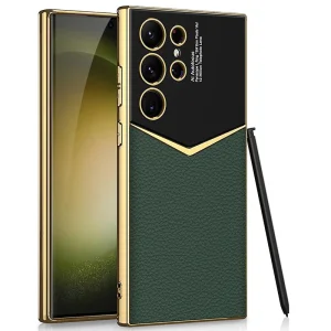 کاور چرمی مدل Star Lens مناسب برای گوشی Samsung Galaxy S23 Ultra