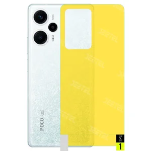 برچسب نانو پشت گوشی Xiaomi POCO F5 مدل فول کاور شفاف آنتی شوک