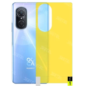 برچسب نانو پشت گوشی Huawei Nova 9 se مدل فول کاور شفاف آنتی شوک