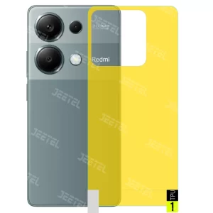 برچسب نانو پشت گوشی Xiaomi Redmi Note 13 Pro 4G مدل فول کاور شفاف آنتی شوک