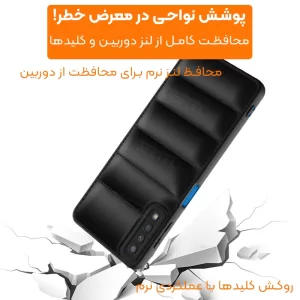 گارد گوشی پافر کیس مناسب برای Samsung Galaxy A750 / A7 2018