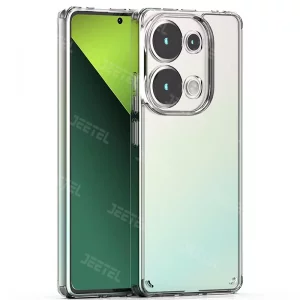 قاب شفاف Xiaomi Redmi Note 13 Pro 4G مدل ژله ای محافظ لنزدار