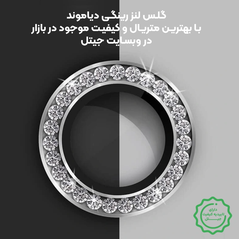 محافظ لنز رینگی نگین دار