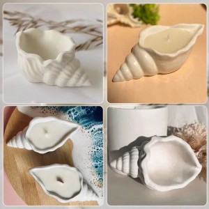 قالب سیلیکونی  وارداتی صدف حلزونی