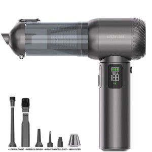جارو شارژی دمنده و مکنده گرین لاین مدل Green Lion Multi-Force – Vacuum, Air Blower, Air Duster