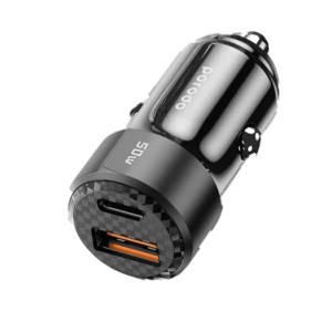شارژر فندکی 50 وات پرودو مدل Dual Port