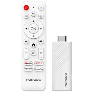 اندروید باکس هوشمند پرودو مدلSmart Streaming TV Stick 4K با دستیار صوتی گوگل PDH313WH